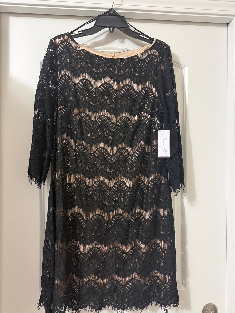 Jessica H Black lace dress- Brand New!